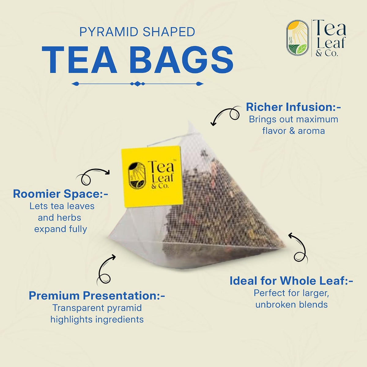 Butterfly Pea Herbal Tea 100gm/3.5oz, Natural Herbal Infusion, 50 Tea Bags
