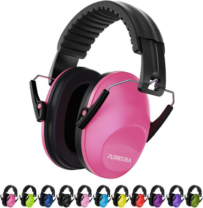 Floriogra Noise Cancelling Headphones for Kids, Kids Ear Protection 28dB SNR Noise Reduction Ear Muffs for Toddler/Children, Hearing Protection for Monster Jam, Concerts, Fireworks