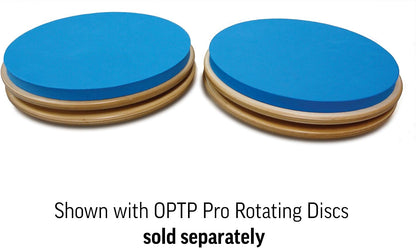 OPTP Foam Disc Pads - 10 1/2" Soft Foam Pads - Foam Balance Pad Set Pairs with the OPTP Pro Rotating Discs for Comfortable Hand and Forearm Placement. Made in the USA