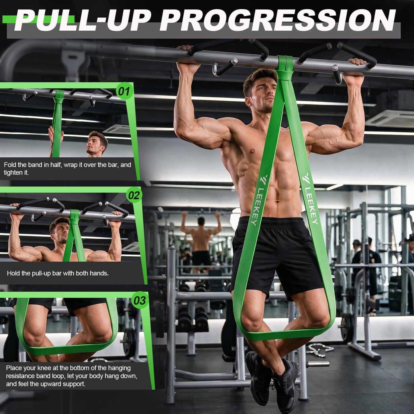 Resistance Bands for Pull Up Assist, Stretch Bands & Exercise Workout Set