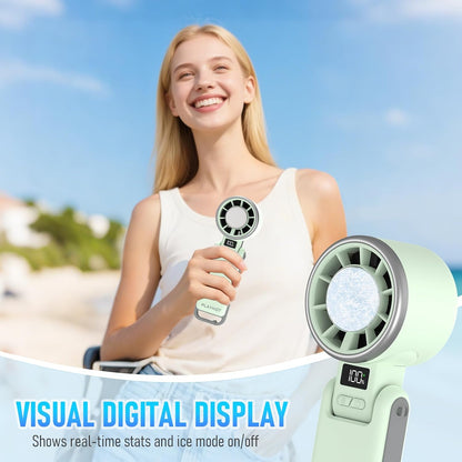 PlayHot Portable Handheld Cooling Fan, Travel Essentials, Gifts for Women
