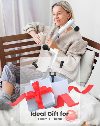 RENPHO Extend Massage Gun, Electric Handheld Massage Gun Deep Tissue, Portable Mini Massage Guns Type-C Charging, Percussion Massager for Neck and Back, Gifts for Women/Men