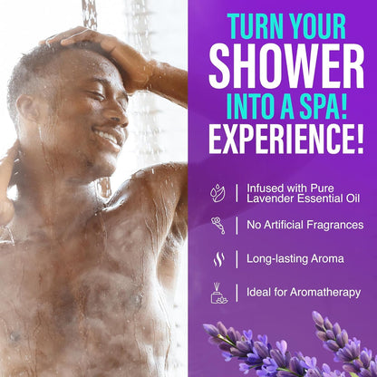 GuruNanda Lavender Vapor Shower Tablets, 15 ct