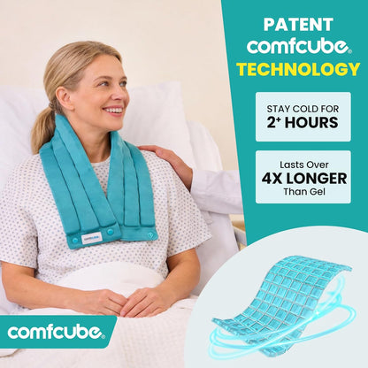 Ice Pack for Knee Pain Relief, 2 Hours Long Lasting Cold Pack for Knee Injuries, Cold Therapy Flexible Ice Pack Wrap for Knee Replacement Surgery, Swelling, ACL, Meniscus Tear