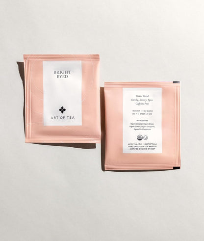 Art of Tea Organic French Lemon Ginger 1.5oz Loose Leaf Tea Tin, Caffeine Free Herbal Tea, Organic Rooibos & Lemongrass Ginger Tea, Premium Loose Leaf Herbal Tea for Relaxation & Digestion