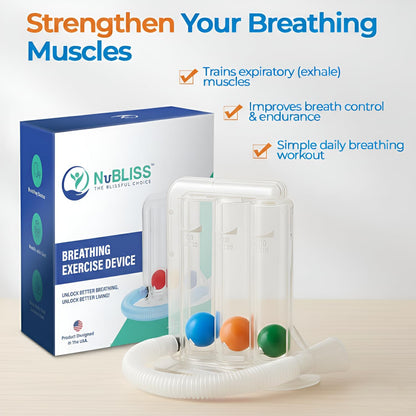 Nubliss Vitality Trainer with Adjustable Resistance Settings for Enhanced Control, Strength and Stamina, Exercise Trainer, Easy to Clean - 2.0