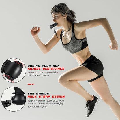 Breathing Trainer for Portable Lung Trainer, Breathing Resistance Trainer for Daily Fitness Training, Breathing Trainer for Lungs Different Fitness Needs & Easy to Clean.