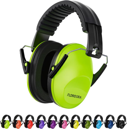 Floriogra Noise Cancelling Headphones for Kids, Kids Ear Protection 28dB SNR Noise Reduction Ear Muffs for Toddler/Children, Hearing Protection for Monster Jam, Concerts, Fireworks
