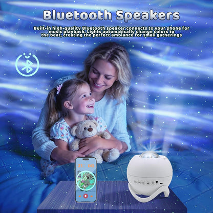 Star Projector, Galaxy Projector, Remote Control & Timer Galaxy Light