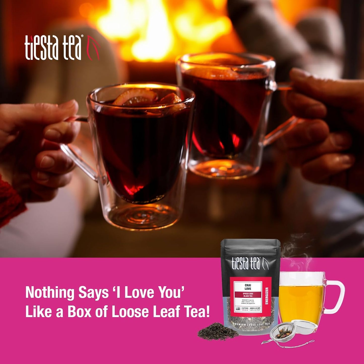 Tiesta Tea Premium Starter Loose Leaf Sampler Kit - Classic Tea Blends