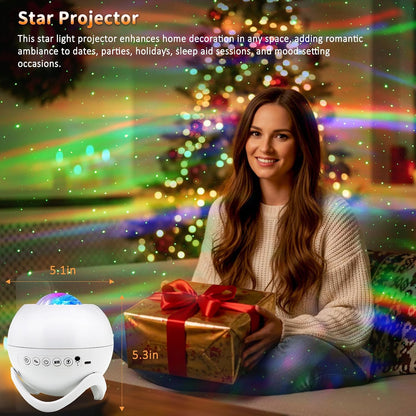 Star Projector, Galaxy Projector, Remote Control & Timer Galaxy Light