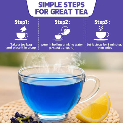 Lemon Balm Leaf Tea Bags-120 Tea Bags (2g/Bag), Made with 100% Natural Lemon Balm Leaves | Helps with Digestion and Antioxidation | Caffeine-Free | Sugar-Free | Gluten-Free | Vegan | Eco-Friendly Tea Bags