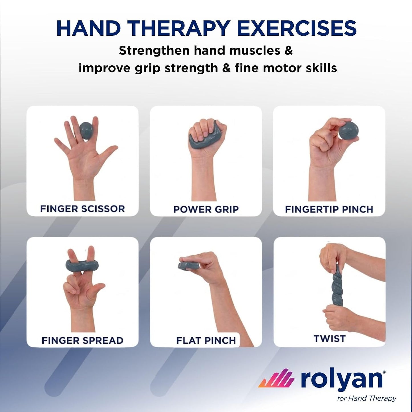 Sammons Preston Therapy Putty, Therapeutic Hand Exerciser, Theraputty for Finger and Hand Rehabilitation, Exercise Putty to Improve Hand Grip Strength, Occupational Therapy, 4 Ounce, Firm, Blue