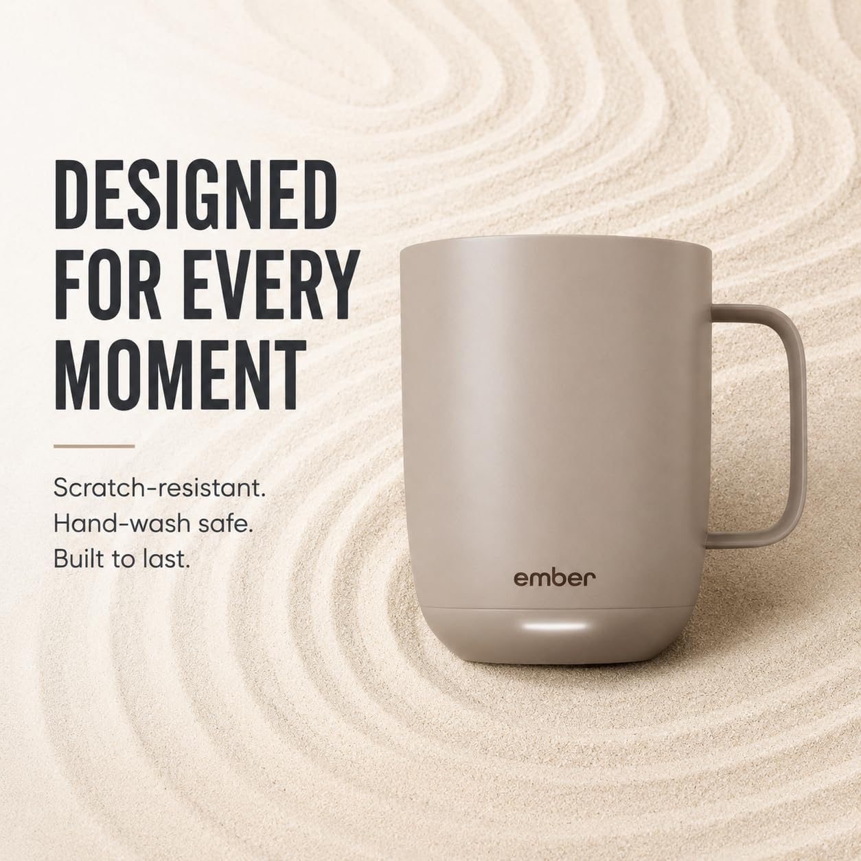 Ember Temperature Control Smart Mug 2, 14 Oz, App-Controlled Heated Coffee Mug with 80 Min Battery Life and Improved Design, Black