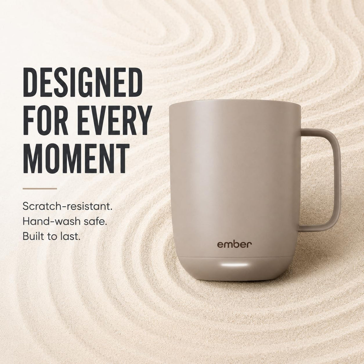 Ember Temperature Control Smart Mug 2, 14 Oz, App-Controlled Heated Coffee Mug with 80 Min Battery Life and Improved Design, Black