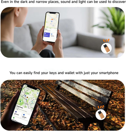 MergeCard, Works with Apple Find My (iOS) & Google Find Hub (Android),– for Wallet & Passport Rechargeable Wireless Charging, IPX68 Waterproof, Thin Tracker Card (1 Pack)