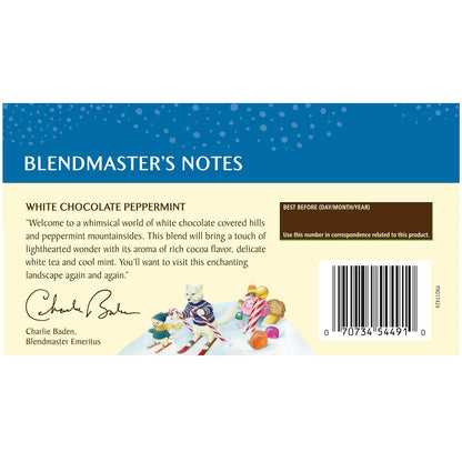 Celestial Seasonings White Chocolate Peppermint White Tea Bags, 20 Tea Bags