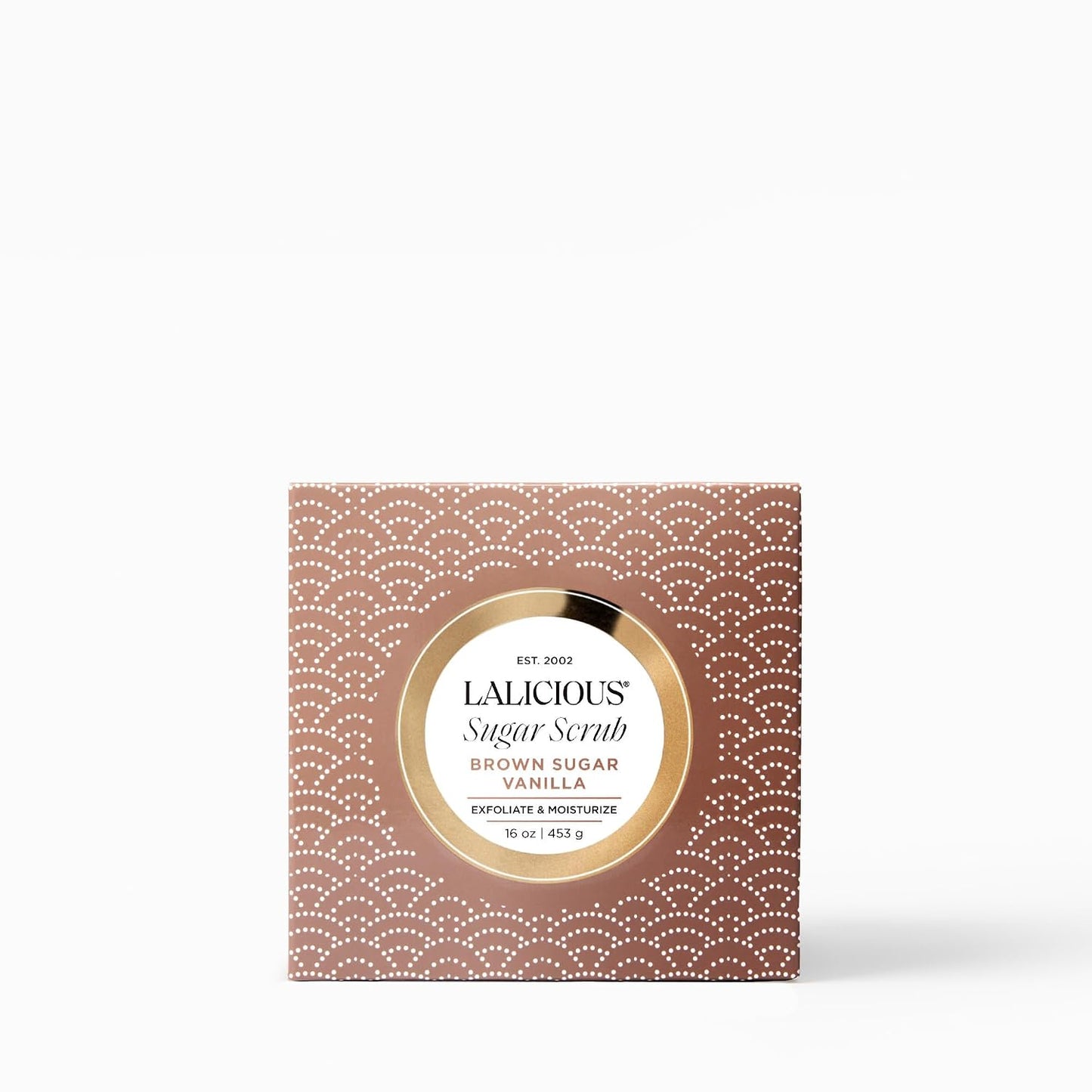 LALICIOUS Endless Summer Exfoliating & Moisturizing Body Scrub | Sugar & Coconut Oil | Pre-Shave Scrub for Ingrown Hairs & Razor Bumps | Gently Buffs & Smooths Sensitive Skin | No Parabens Large 16oz