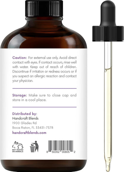 Handcraft Blends Lavender Essential Oil - Huge 4 Fl Oz