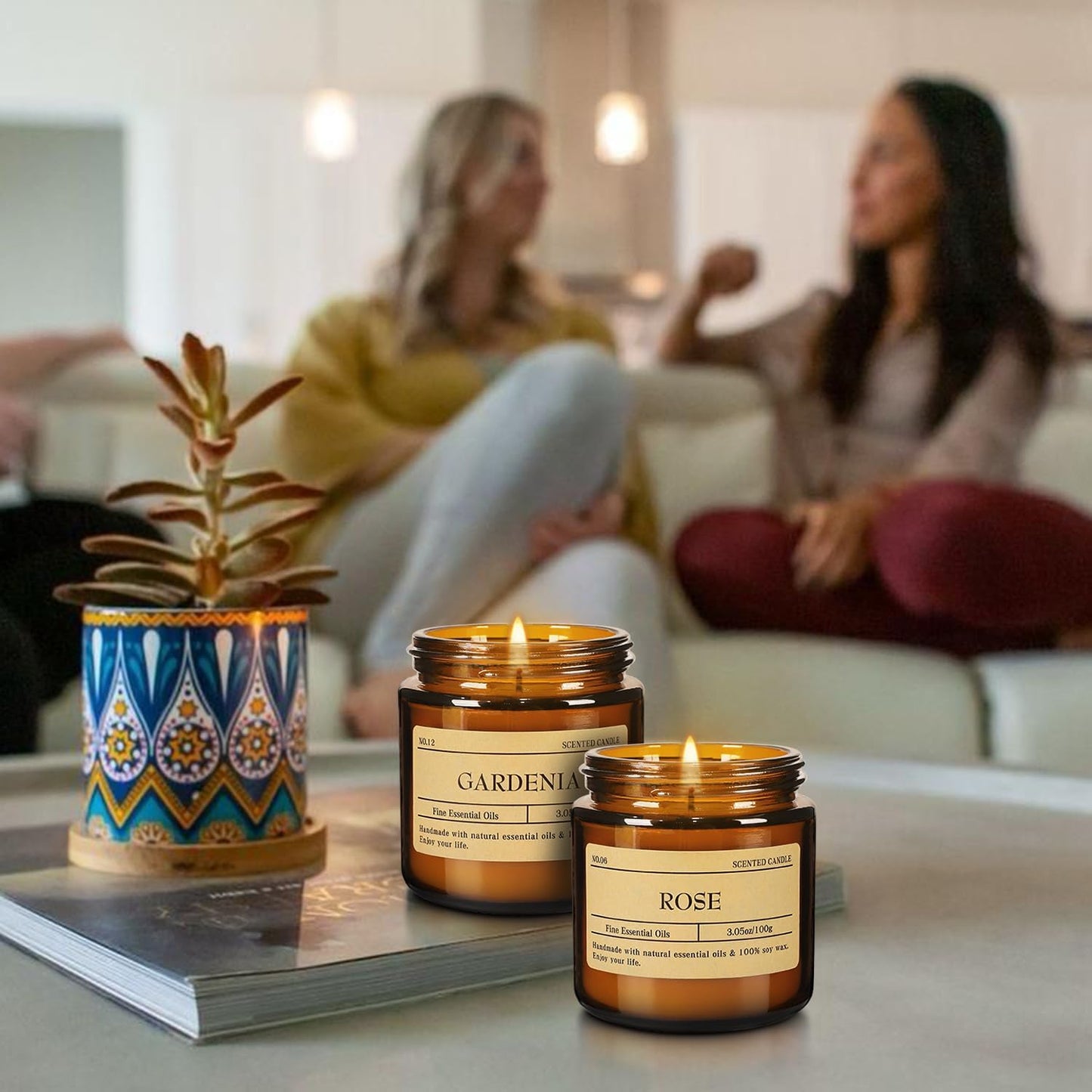 36 Pack Scented Candles Set for Home, Relaxing Stress Relief, Aromatherapy - Natural Soy Wax and Fragrance - Gifts for Women, Mom, Best Friend, Wife, Birthday