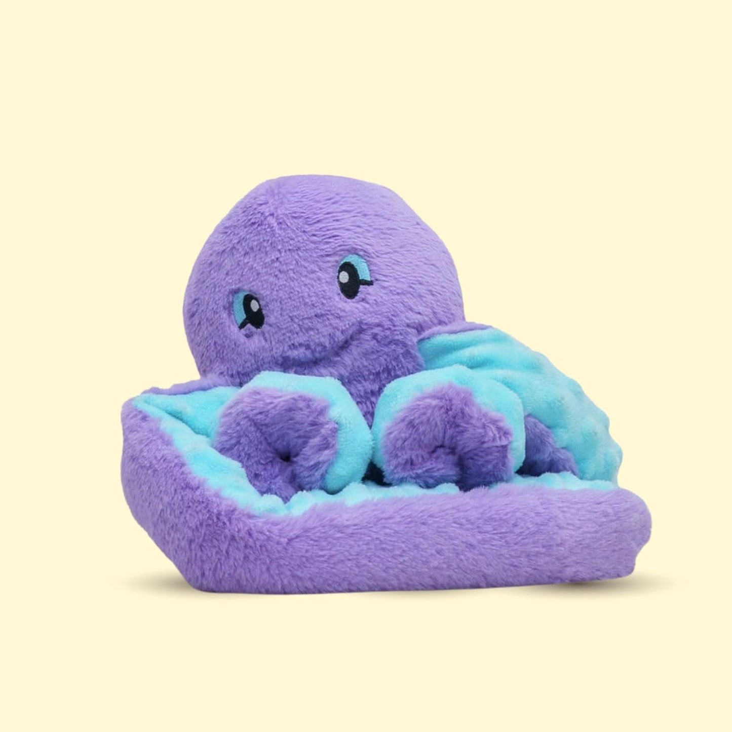 HUGIMALS Hugarounds Sidney the Sea Turtle 2.5 lb Microwaveable & Freezable Weighted Plush Neck & Shoulder Wrap | Soothing, Comforting Hugs for Self-Care & Relaxation | Unscented for Ages 2+