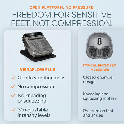 LifePro VibraFlow Feet Massager Electric Comfort & Circulation Support