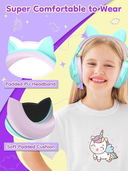 Dr.meter Ear Muffs for Noise Reduction: 27.4SNR Noise Cancelling Headphones for Kids Adults, EM100 Adjustable Hearing Protection Earmuffs for Monster Jam, Autism Sensory, Concerts, Fireworks- 3PACK