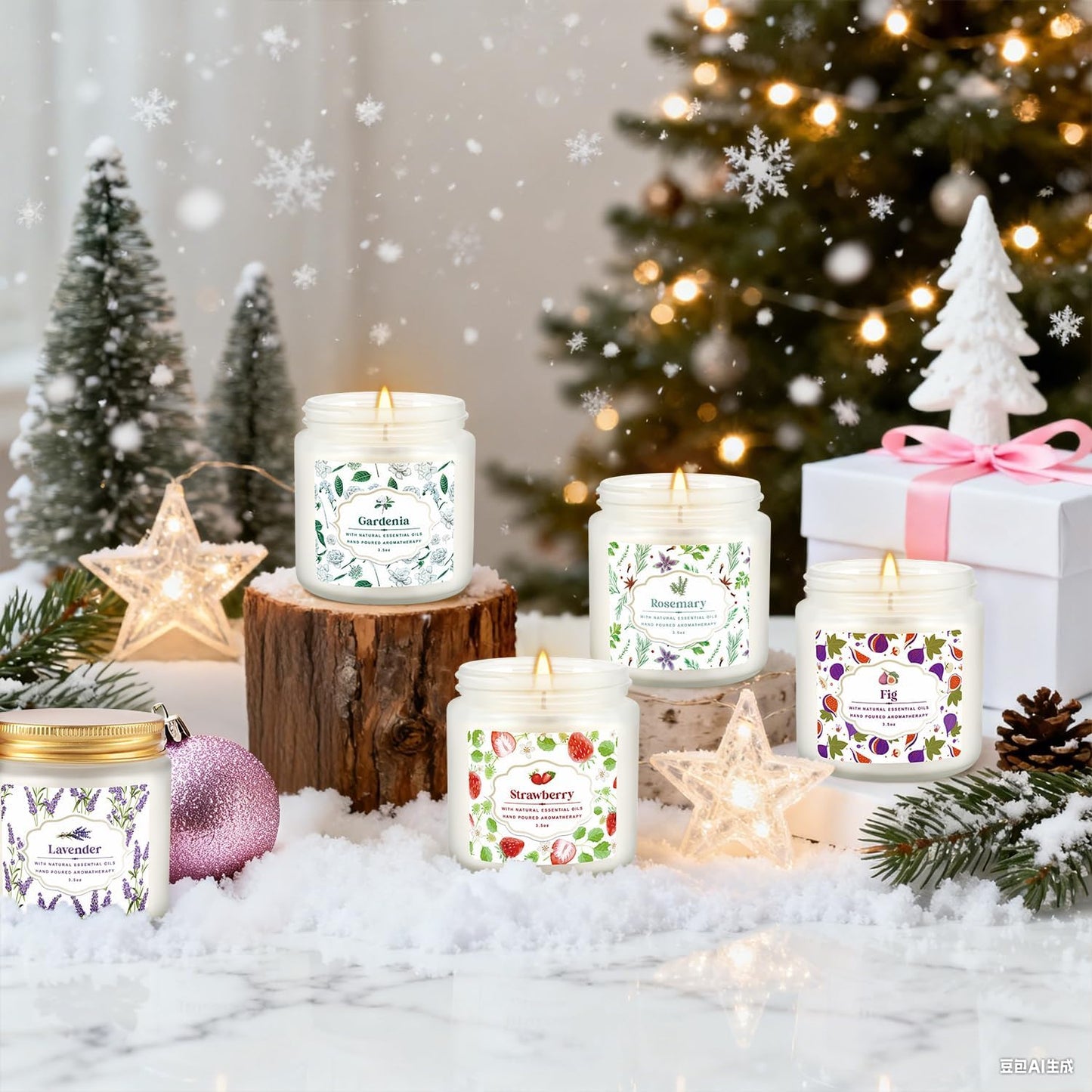 36 Pack Scented Candles Set for Home, Relaxing Stress Relief, Aromatherapy - Natural Soy Wax and Fragrance - Gifts for Women, Mom, Best Friend, Wife, Birthday