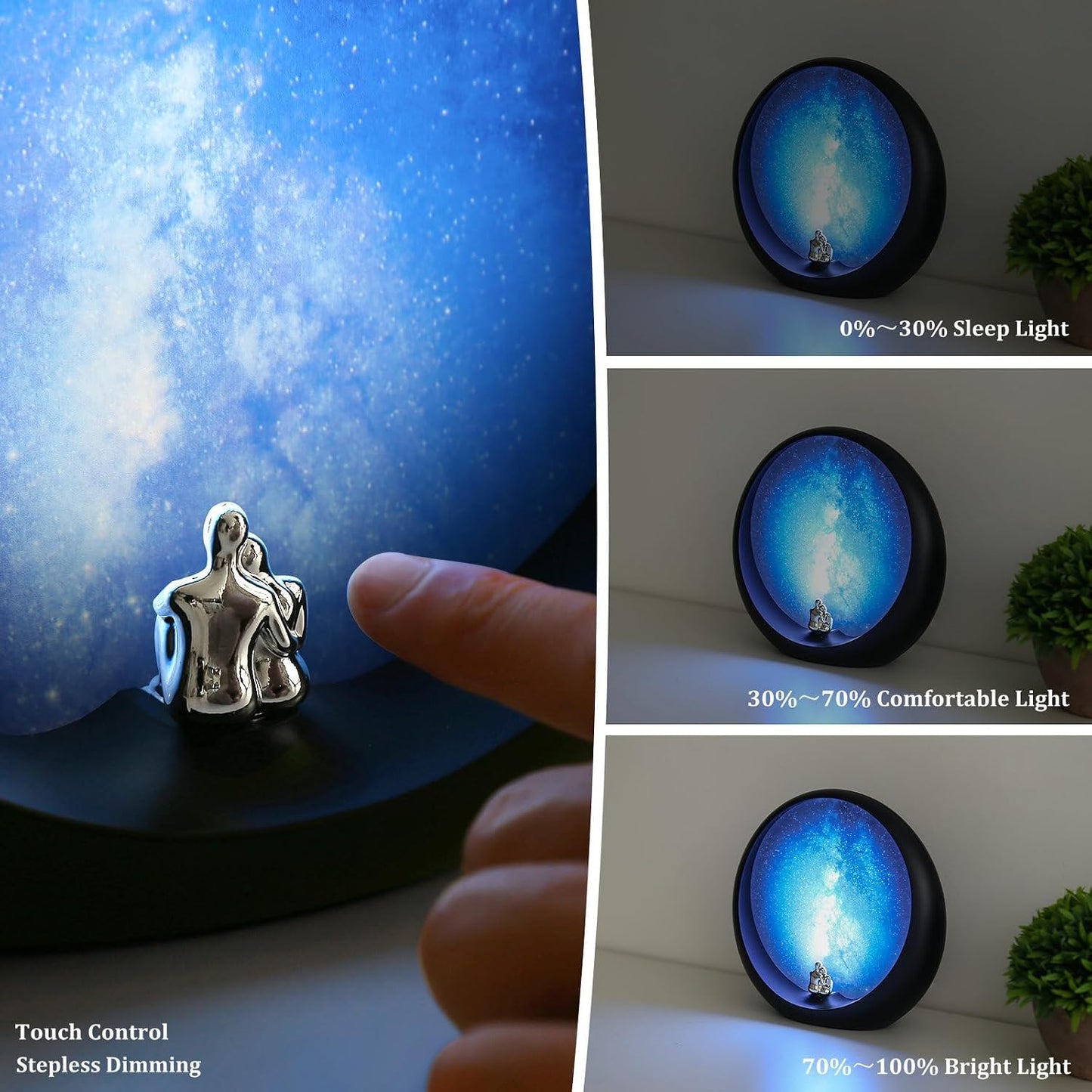mamre Romantic Dimmable Sunset Lamp Home Decor Sunset Table Lamp Gift for Living Room Bedroom