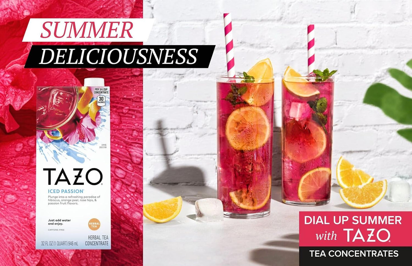 TAZO Skinny Chai Tea Latte Concentrate, 32 FZ