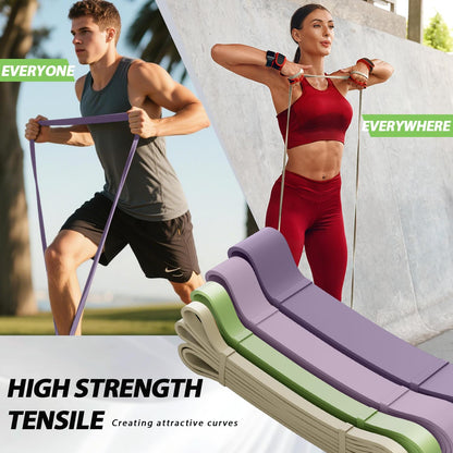 Resistance Bands for Pull Up Assist, Stretch Bands & Exercise Workout Set