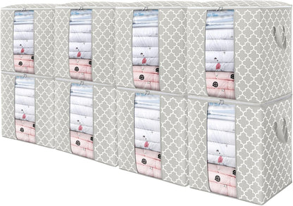Storage Bags 3 Pack 100L Clothes Organization and Storage Containers