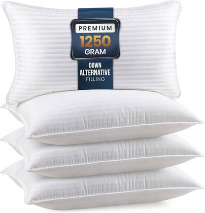 Utopia Bedding Hotel Bed Pillows for Sleeping, Pillows Queen Size Set of 2