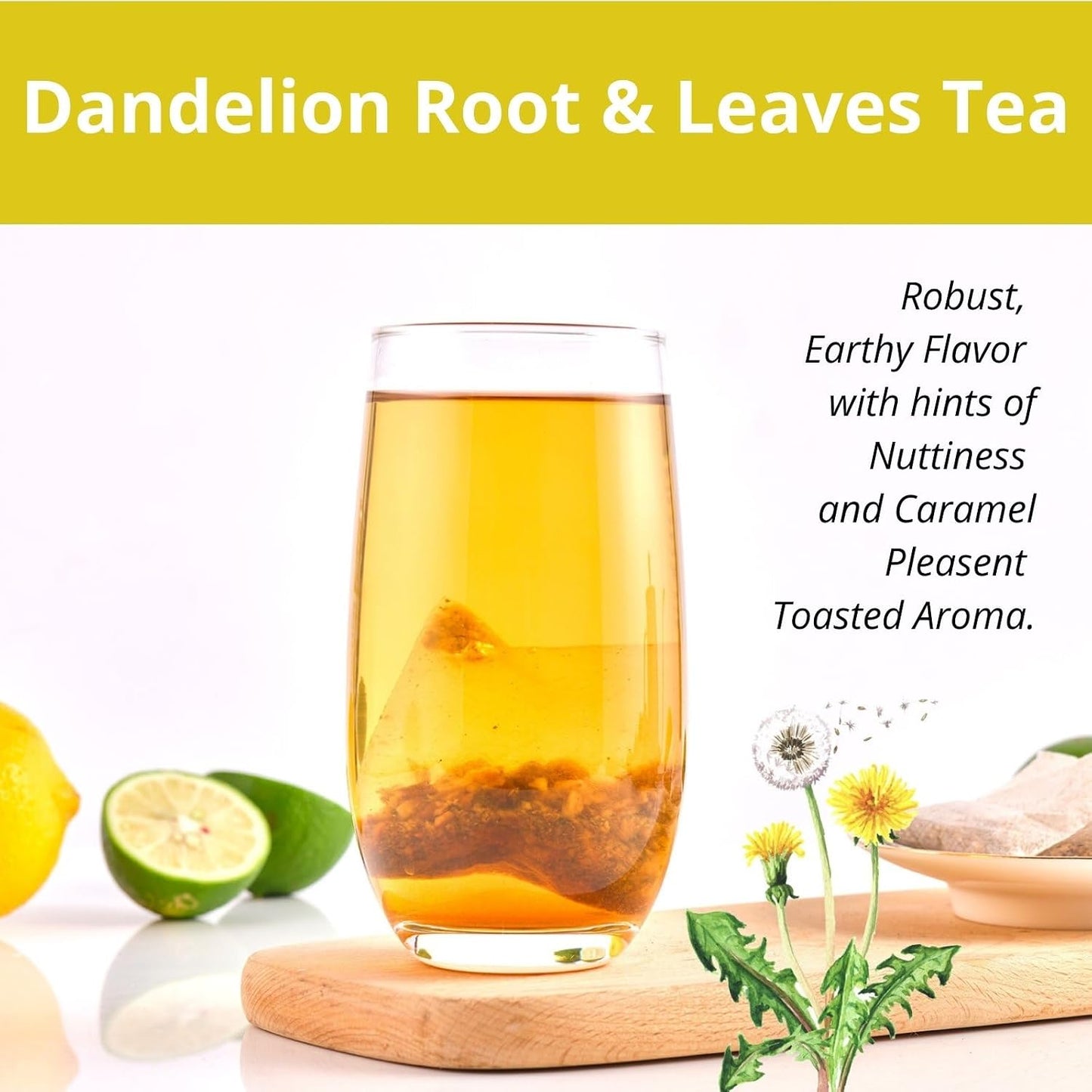 60 Lemon Balm Tea Bags - VitalForest Dried Lemon Balm Leaves Tea -1.5g/Bags, Calming Herb, Stress Relief & Sleep Support, Non-GMO, Caffeine-Free