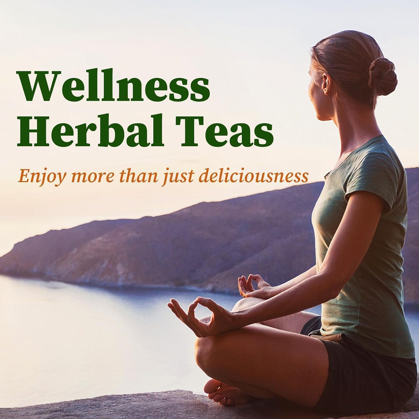 FullChea - Rooibos Tea Bags, 60 Counts - Premium South African Natural Rooibos - Non-GMO - Caffeine-Free - Antioxidant-Rich & Supports Digestion