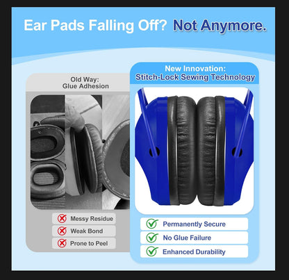 ZOHAN EM030 Kids Ear Protection, Noise Cancelling Headphones Ear Muffs for Autism Sensory, Safety Noise Reduction Hearing Protection for Monster Truck/Concerts/Fireworks/Air Shows