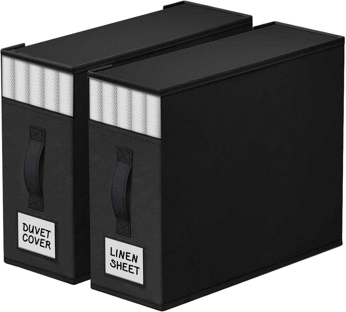 StorageTastic Bed Sheet Closet Organizers and Storage Under Bed Storage
