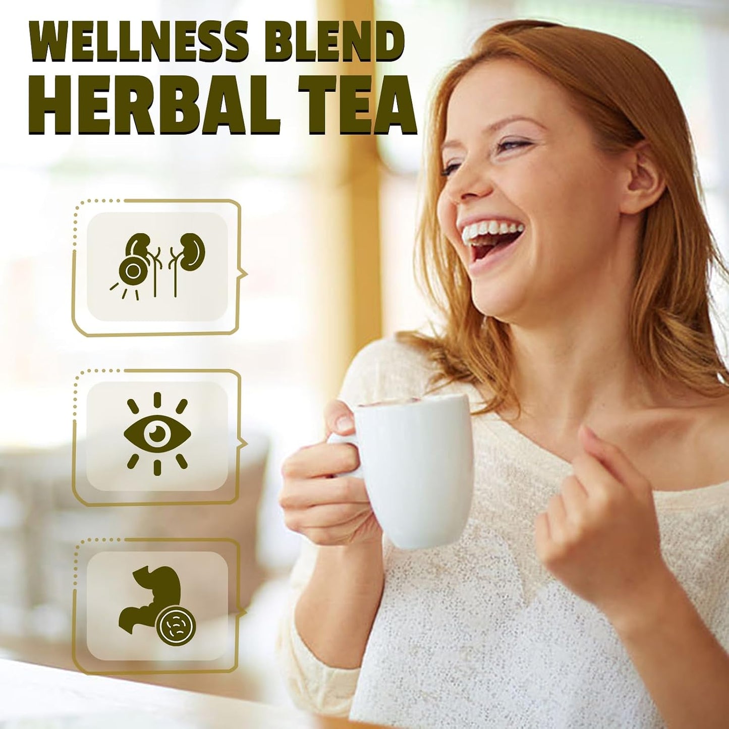 Jarteela Lemon Balm Tea, 1.5g x 60 Count - Natural Melissa Officinalis - Pyramid Herbal Lemon Balm Tea Bags for Digestion - Non-GMO - Caffeine-Free