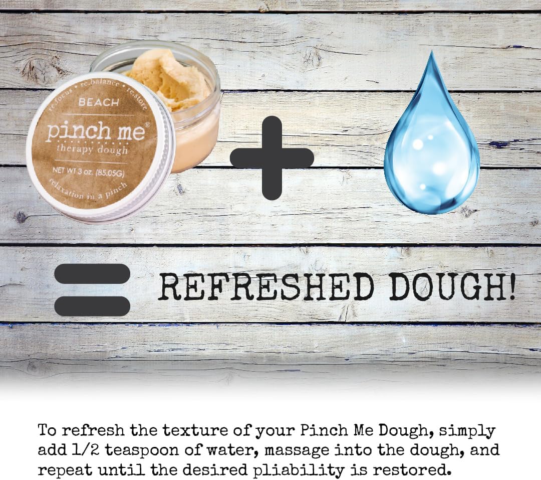 Pinch Me Therapy Dough - Holistic Aromatherapy Stress Relieving Putty - 10 Ounce Spa Scent