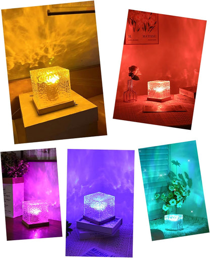 Ocean Wave Projector Light, Water Ripple Mood Lighting Ambient Room Decor