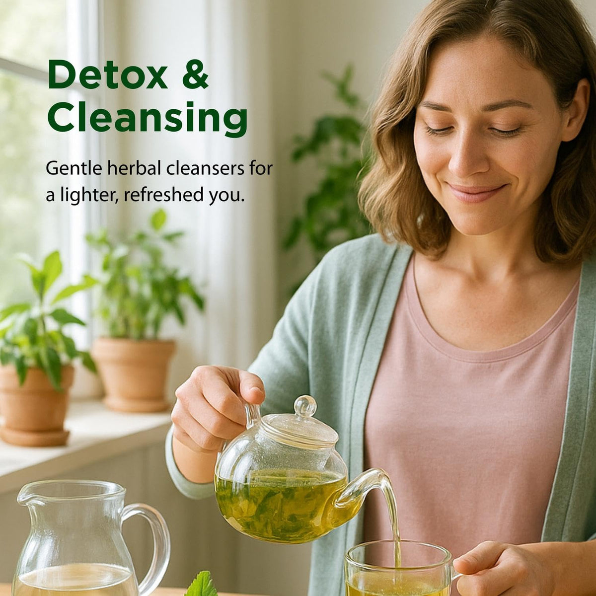 FloraHealth Flor-Essence Dry Herbal Tea, Organic, Gentle Cleanse, 2.2 oz.