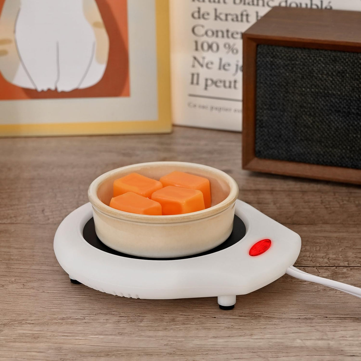 ASAWASA Candle Warmer for Large Jar, Coffee Mug Warmers