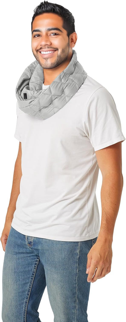 PYVOT Weighted Infinity Scarf, 3 lb Sensory Shoulder Wrap for Everyday Comfort