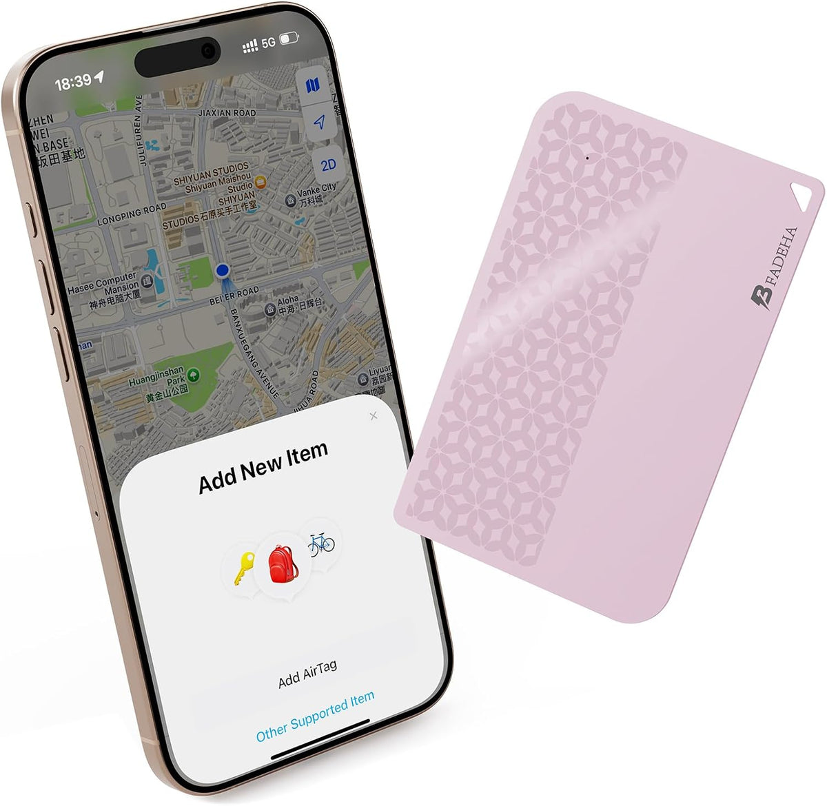 2026 Apple MFi Certified Wallet Tracker Smart Card for Find My