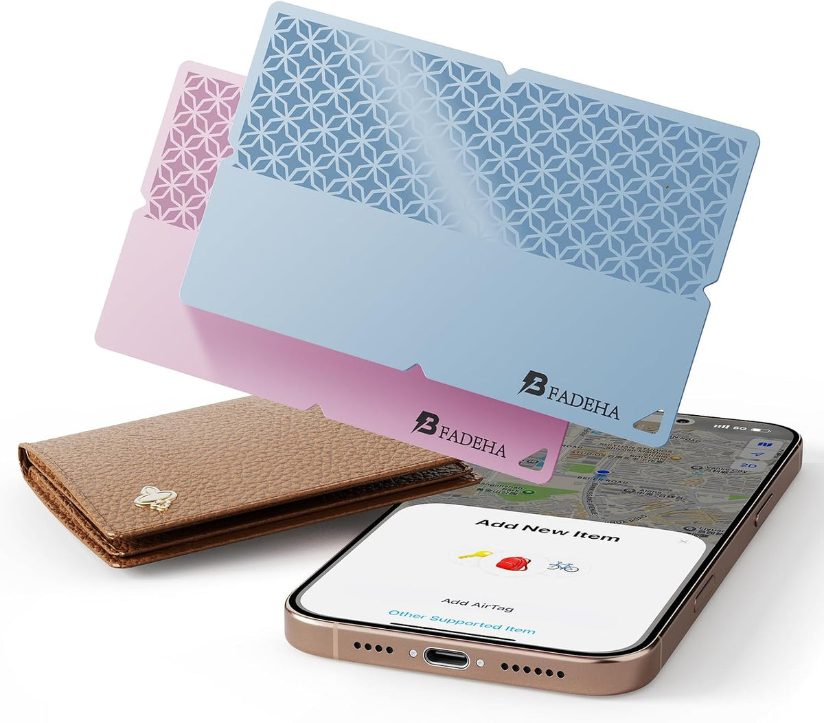 2026 Apple MFi Certified Wallet Tracker Smart Card for Find My