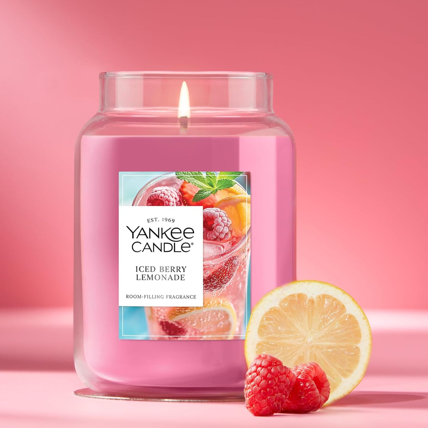 Yankee Candle Pink Sands Scented Candle, 22oz Large Jar