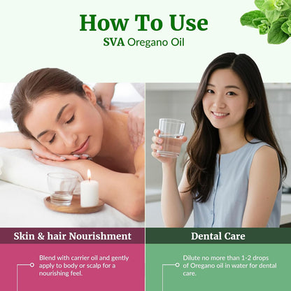 SVA Lavender Essential Oil 4 Fl Oz – for Diffuser, Skin & Hair Care – Ideal for Massage & DIY Blends – with Dropper