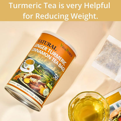 60 Lemon Balm Tea Bags - VitalForest Dried Lemon Balm Leaves Tea -1.5g/Bags, Calming Herb, Stress Relief & Sleep Support, Non-GMO, Caffeine-Free