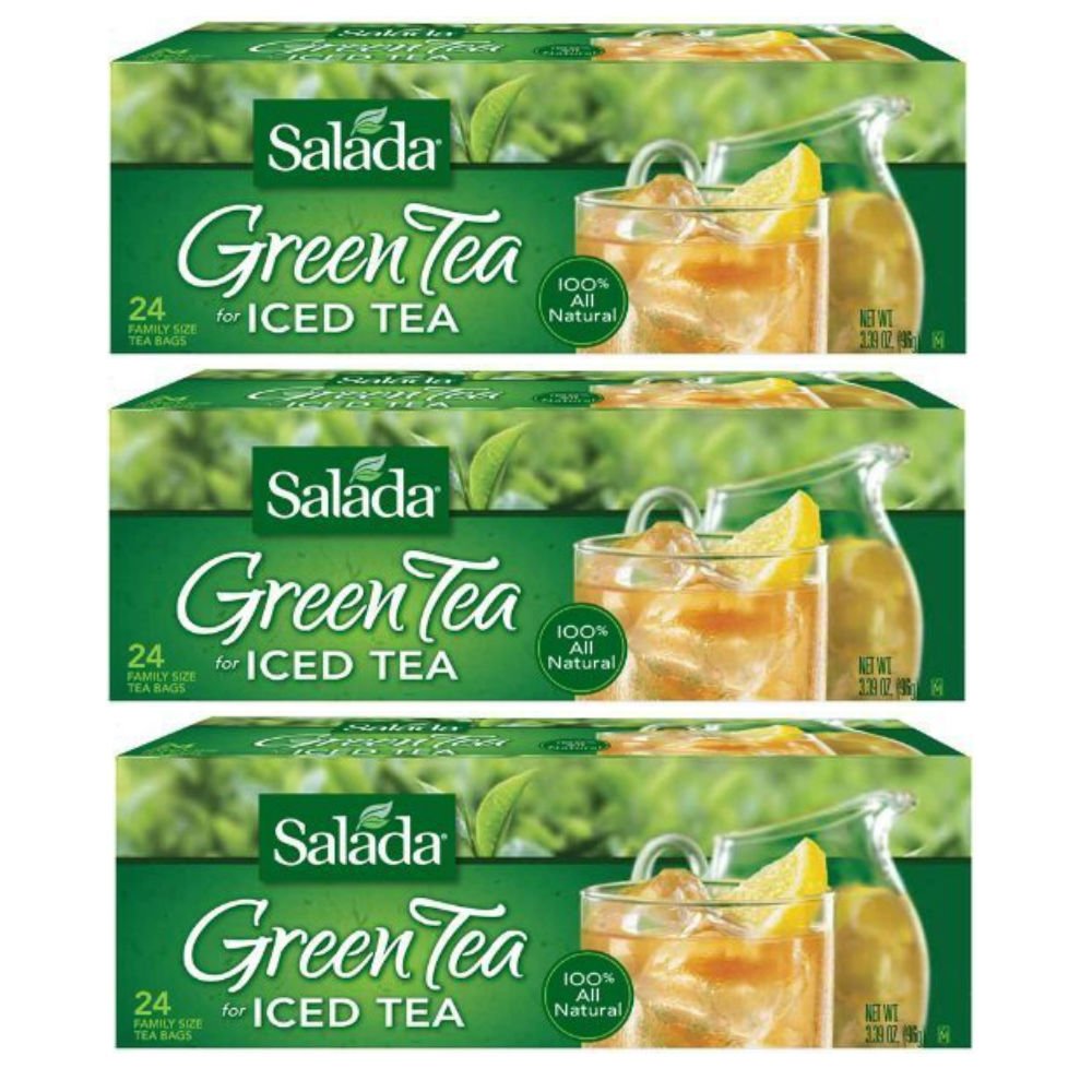 Salada Green Iced Tea, Family Size, 24 ct, Pack of 3