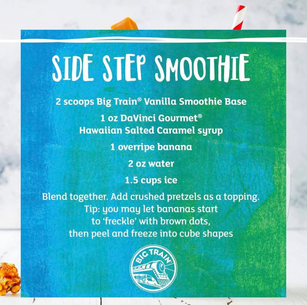 Big Train Vanilla Bean Blended Crème Beverage Mix, 3.5 Pound (Pack of 1) - Colors A